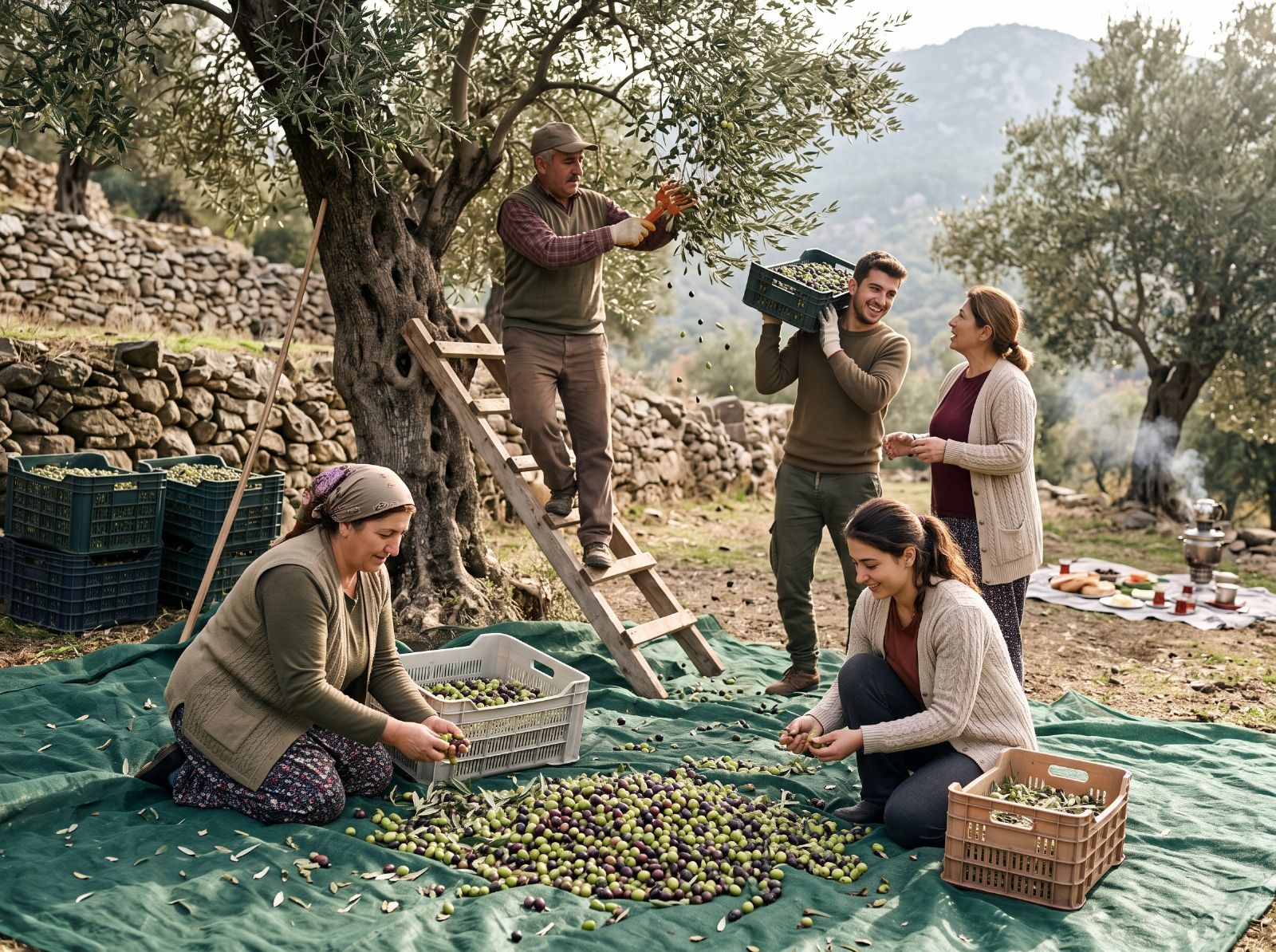Zeytin Hasadı: Ekim’den Ocak’a Ege’de İmece Kültürü