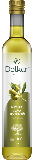 Dolkar Olive Oil natürel sızma zeytinyağı 1 litre