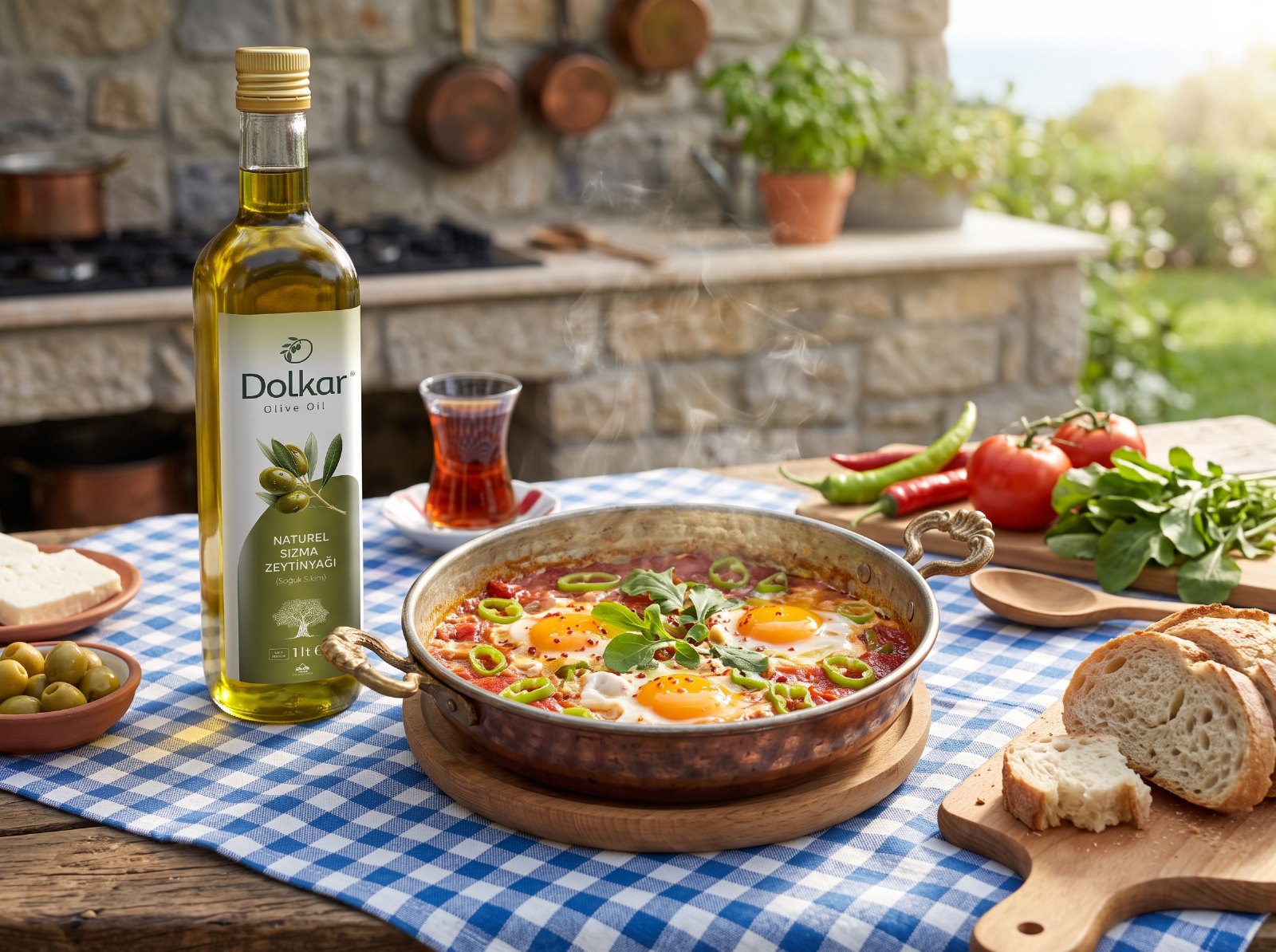 Ege Otlu Menemen & Zeytinyağlı Köy Yumurtası